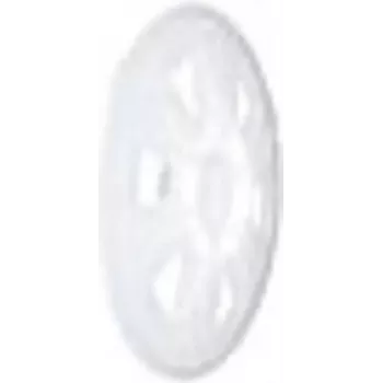 Fischer 4283 Insulation Retaining Washer HK 36 for Soft Insulation Materials, Polyamide, White, 100 Pieces