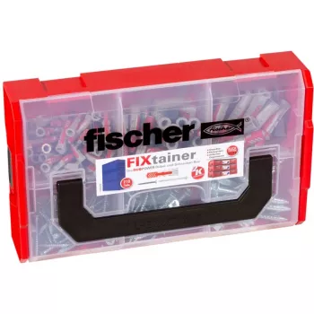 Fischer DUO-Line Screw Anchor & Dowel Assortment Box, 105 Pieces, DUOPOWER & DUOTEC 535969