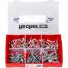 Fischer DUO-Line Screw Anchor & Dowel Assortment Box, 105 Pieces, DUOPOWER & DUOTEC 535969