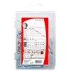 Fischer DUOPOWER Wall Plug & Screw Set 547212 – 20-Piece Kit for Concrete, Brick & Plasterboard