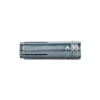 Fischer EA II M12 Drop-in Anchor, Zinc-Plated Steel, 50 mm Length, 50-Pack 500872
