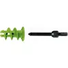 FISCHER GK GREEN Self-Drilling Drywall Anchor, Green, 90-Piece Pack