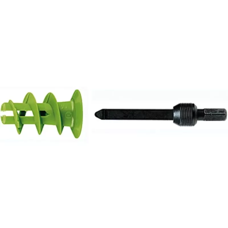 FISCHER GK GREEN Self-Drilling Drywall Anchor, Green, 90-Piece Pack
