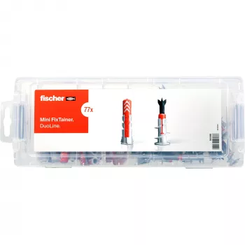fischer MiniFixTainer DuoLine Fastening Set 77 Pieces 560098