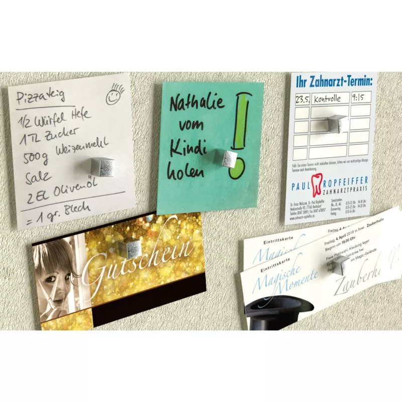 fischer Press2fix Mounting Magnet 10 mm Neodymium 4-Piece Set 570492
