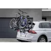 Fischer ProlineEvo Towbar Bike Rack for 2 Bicycles, 45 kg, E-Bike Compatible, Foldable, Tilt Function, 13-pin