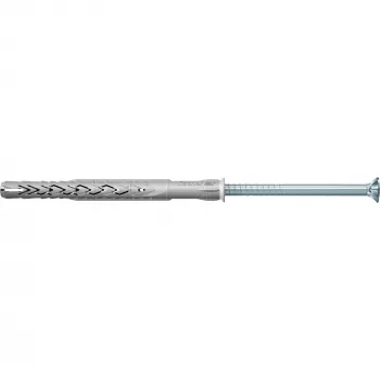 Fischer SXRL 8x100 T Long Shaft Frame Fixing Anchor, Galvanized Zinc-Plated, 50-Piece Pack 540115