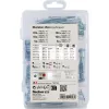 fischer Universal Fixing Set DUOPOWER 100-Piece Kit (50 Dowels, 50 Screws) 558327