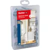 fischer Universal Fixing Set DUOPOWER 100-Piece Kit (50 Dowels, 50 Screws) 558327