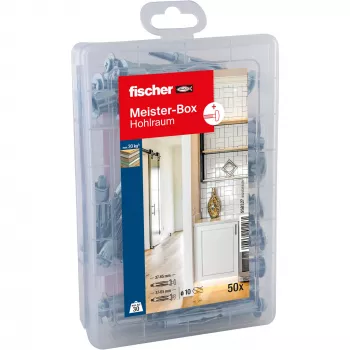 fischer Universal Fixing Set DUOPOWER 100-Piece Kit (50 Dowels, 50 Screws) 558327