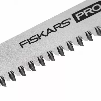 Fiskars Pro Compact Folding Saw, 160 mm Blade, Two Blades, SoftGrip Handle, Safety Lock