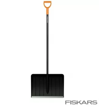 FISKARS Snow Shovel Solid Aluminium Shaft