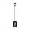 FISKARS SnowXpert Comfort Snow Shovel with D-Handle, Black, 131 cm