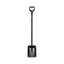 FISKARS SnowXpert Comfort Snow Shovel with D-Handle, Black, 131 cm