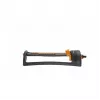 Fiskars Water Sprinkler 1023662 Oscillating Sprinkler, 200 m² Coverage, Black/Orange