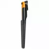 Fiskars X-series K82 Harvesting Knife, Stainless Steel Blade, SoftGrip Handle, 15 cm, Black/Orange