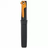 Fiskars X-series K82 Harvesting Knife, Stainless Steel Blade, SoftGrip Handle, 15 cm, Black/Orange