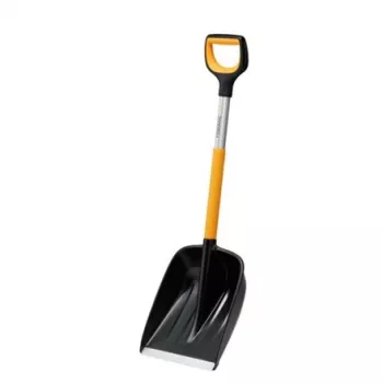 Fiskars X-series Telescopic Car Snow Shovel (Black/Orange)