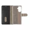 Fixed Opus Book Case for Samsung Galaxy A37 5G, Synthetic Leather, Black