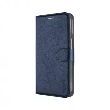 Fixed Opus Book Case for Samsung Galaxy A37 5G, Synthetic Leather, Blue