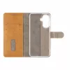 Fixed Opus Book Case for Samsung Galaxy A37 5G, Synthetic Leather, Brown