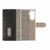 Fixed Opus Book Case for Samsung Galaxy A57 5G, Synthetic Leather, Black