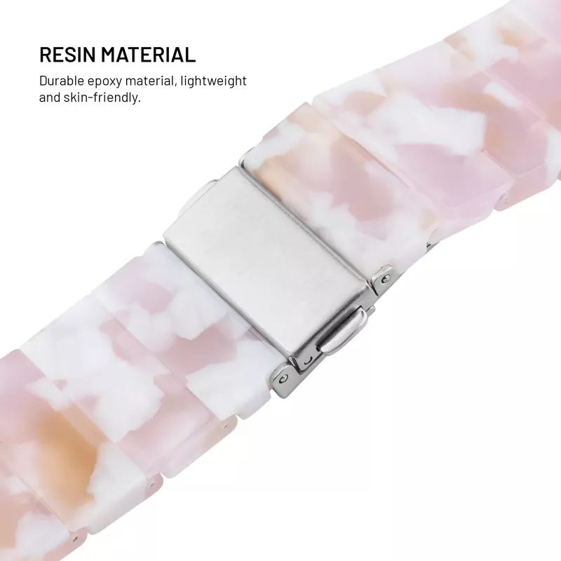 FIXED Resin Strap pro for Apple Watch 38/40/41, Candy Pink