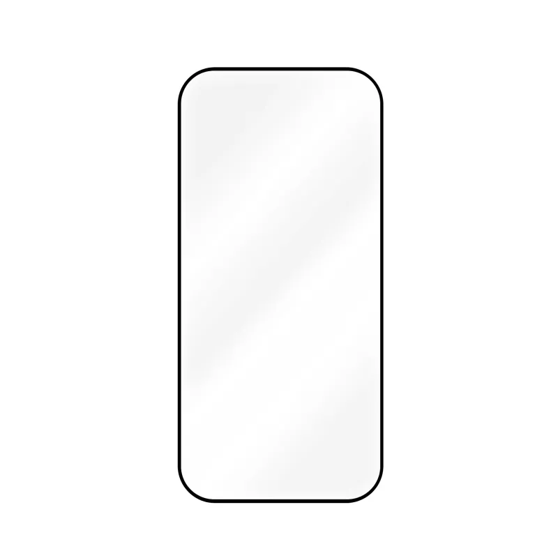 Fixed Screen Protector for Samsung Galaxy A37 5G - Tempered Glass - Black - Full Cover 2.5D