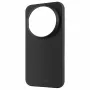 Fixed Story Back Cover for Xiaomi 17 Ultra, Rubberized, Black