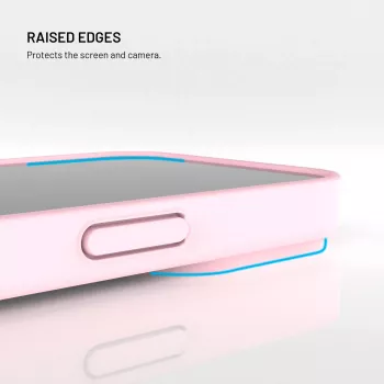 Fixed Story Back Cover for Xiaomi 17 Ultra, Rubberized, Pink