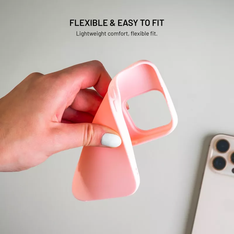 Fixed Story Back Cover for Xiaomi 17 Ultra, Rubberized, Pink