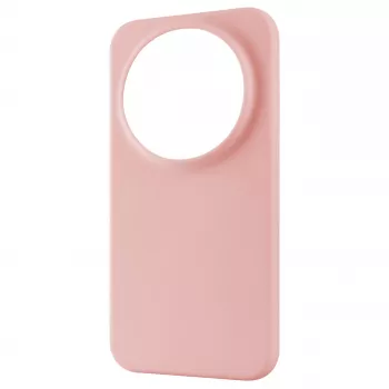 Fixed Story Back Cover for Xiaomi 17 Ultra, Rubberized, Pink