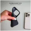 Fixed Story Back Cover for Xiaomi Redmi Note 15 Pro+ 5G, Rubberized, Black