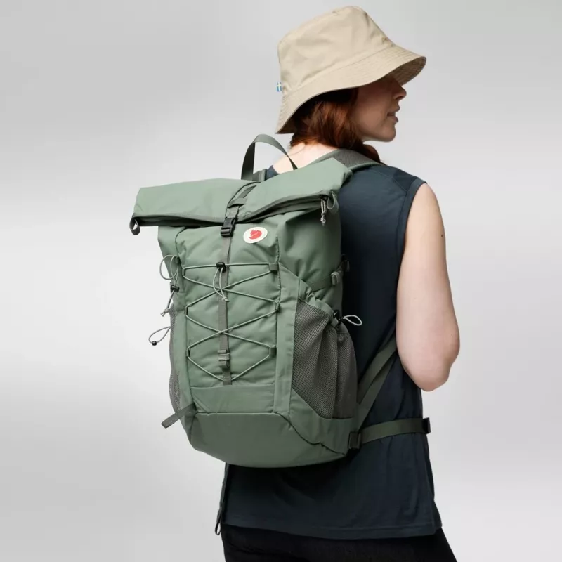 Fjällräven Abisko Hike Foldsack Backpack - Black