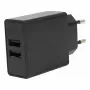FLEPO NT-USB-103 USB Charger 2-Port 100-240V AC to 5V DC 3A 15W White