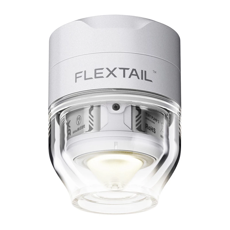 FLEXTAIL Tiny Pump 3X Electric Pump 180 L/min USB-C Rechargeable IP44 Built-in LED White