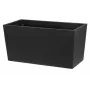 Flowerpot Thermo Patio D76 Black 76 cm Round Double-Walled Insulated Outdoor Planter
