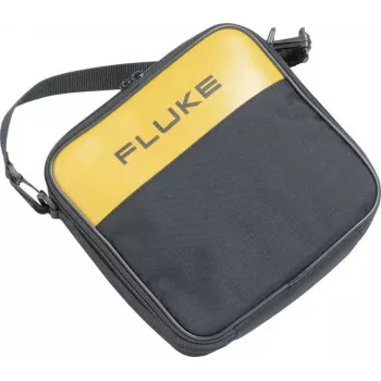 Fluke C116 Soft Carrying Case for 20, 70, 11X, 87V, 170 Series Multimeters - Black/Yellow Polyester 2826074