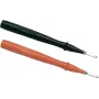 Fluke TP1-1 Slim-Reach Test Probe Set, CAT II 1000 V, 10 A, Stainless Steel Tips, Black/Red (3971265)