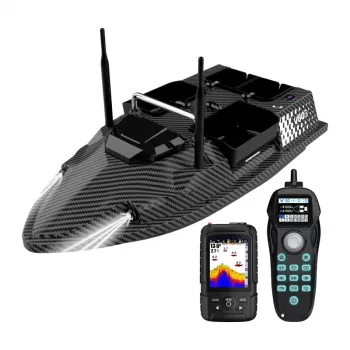 FLYTEC V803-Pro 12000mAh Smart Bait Boat with GPS Auto-Return, 500m Remote Control