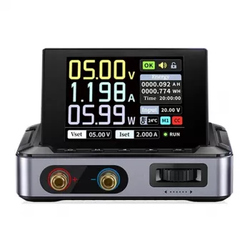 FNIRSI DPS150 PD Adjustable DC Power Supply 150W 0-28V 0-5A USB-C PD & DC Input TFT Display