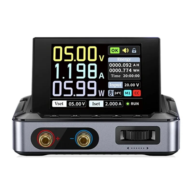 FNIRSI DPS150 PD Adjustable DC Power Supply 150W 0-28V 0-5A USB-C PD & DC Input TFT Display