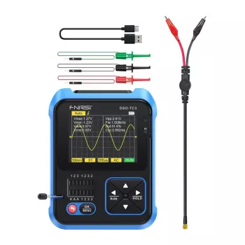 FNIRSI DSO-TC3 Handheld Digital Oscilloscope Transistor Tester Signal Generator 3-in-1