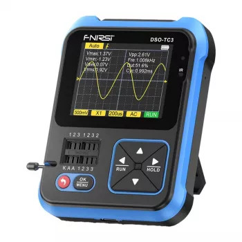 FNIRSI DSO-TC3 Handheld Digital Oscilloscope Transistor Tester Signal Generator 3-in-1