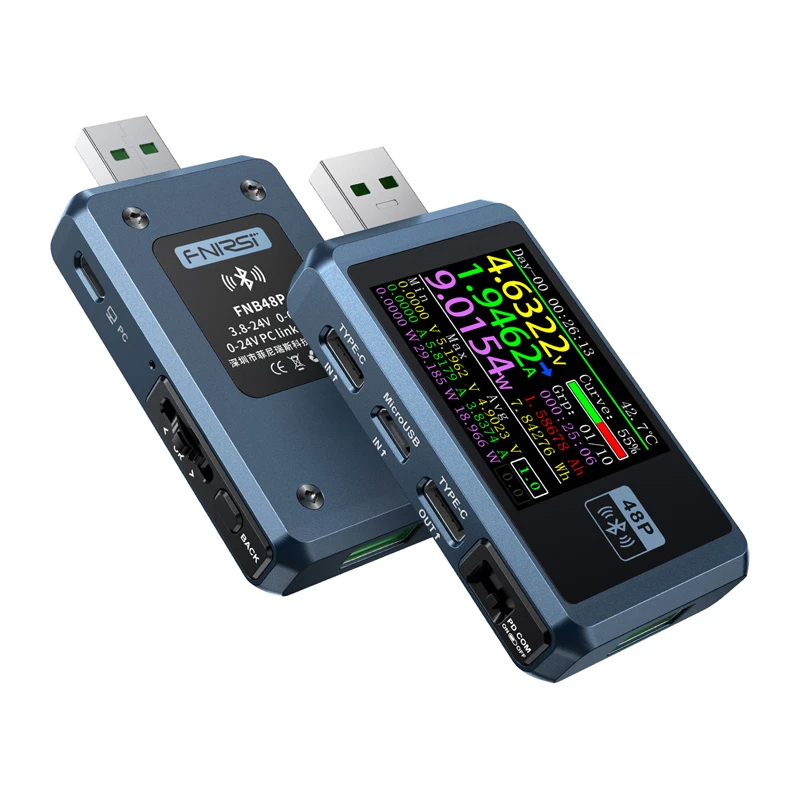 FNIRSI FNB48 BT USB Port Tester with Bluetooth