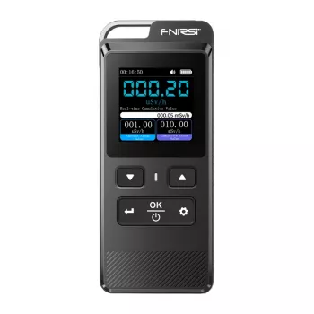 FNIRSI GC-02 Nuclear Radiation Detector with Geiger-Müller Tube, Alpha/Beta/Gamma/X-Ray, 2.8 inch TFT, USB-C