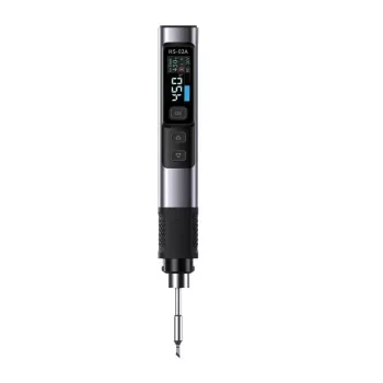 FNIRSI HS-02A 100W USB-C Soldering Iron with OLED Display