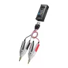 FNIRSI LCR-ST2 Plus LCR Tester – 2.8 inch TFT, 100Hz-100kHz, L/C/R/ESR/D/Q, Rechargeable
