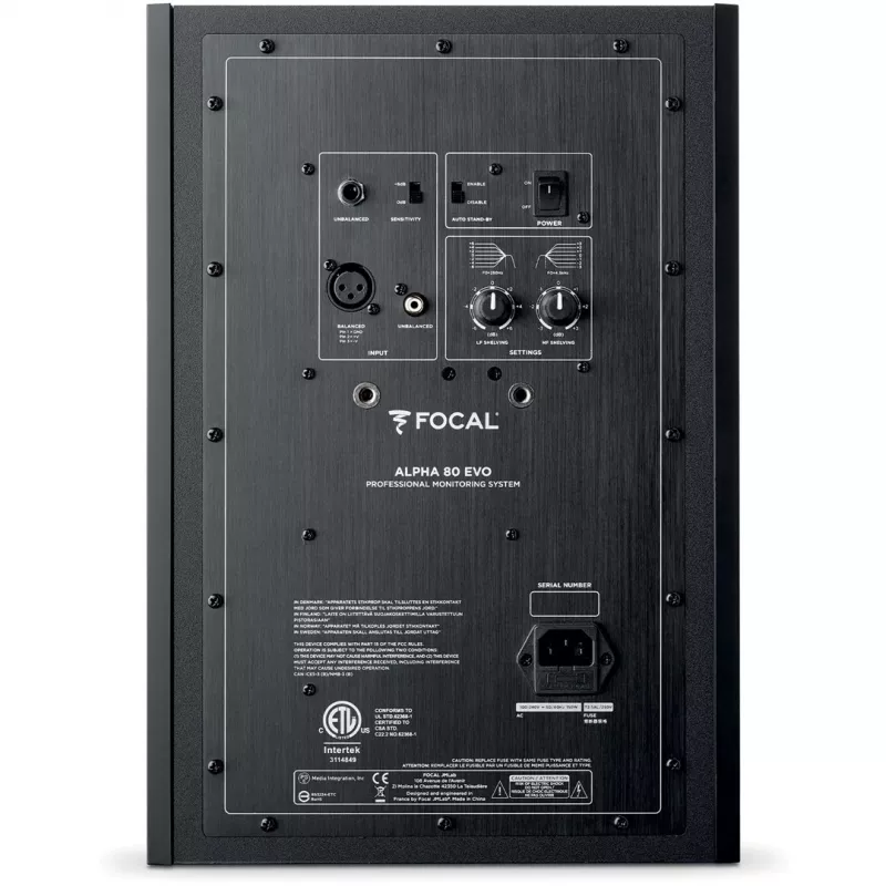 Focal Alpha Evo 80 - Active 2-Way Studio Monitor (Single)