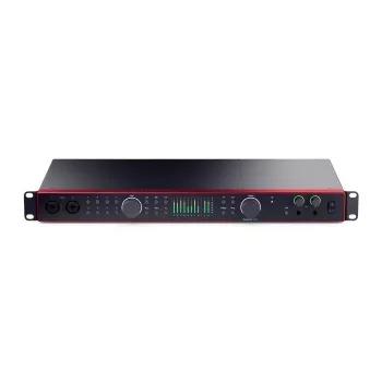 Focusrite Scarlett 18i20 4th Gen USB-C Audio Interface - 18 Inputs / 20 Outputs, 8 Preamps, 192 kHz, 24-bit, Rackmount